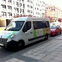 Renault Master del Centro de día Puerta del Parral